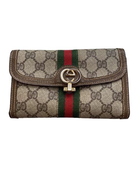 ebay gucci wallet|vintage Gucci wallet women.